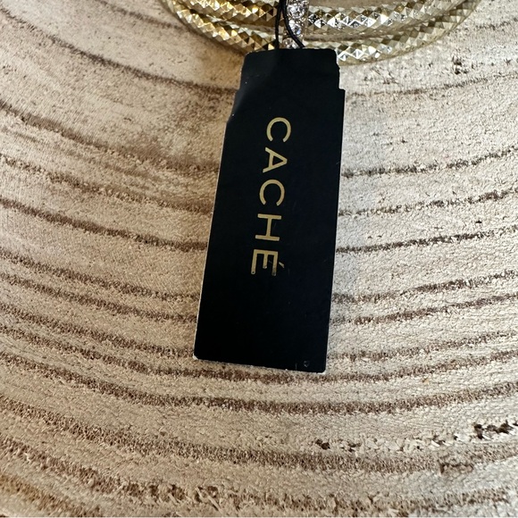 Cache Chic Gold Textured Bangle Set - Picture 5 of 7